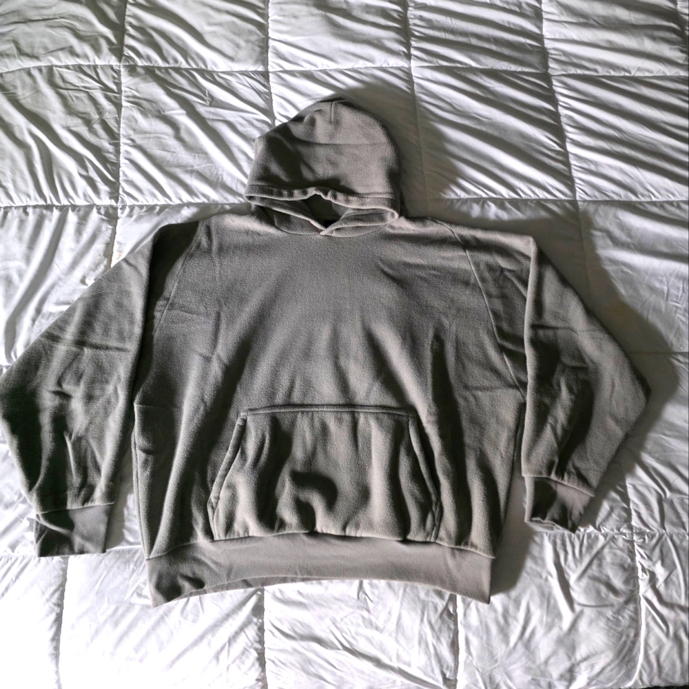 Yeezy Gap Polar Fleece Hoodie Grey Size 2XL Unreleased